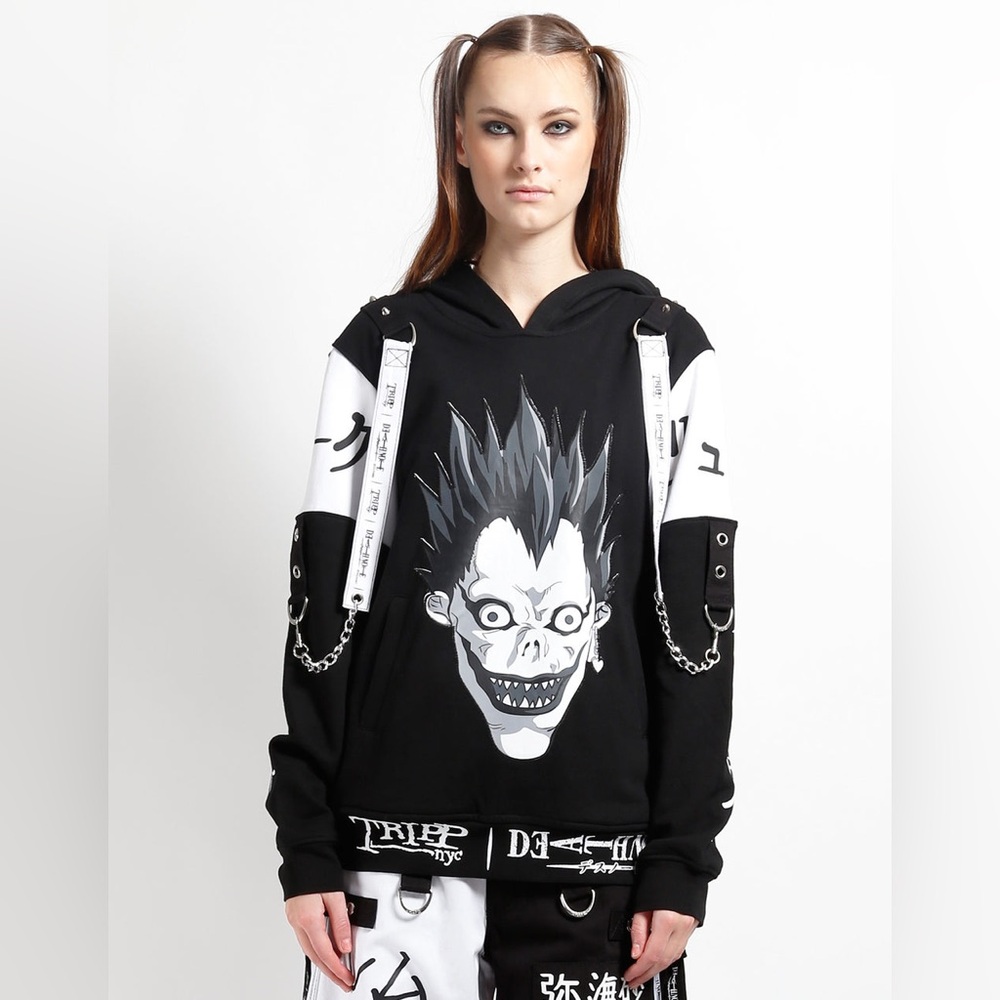 TRIPP NYC x Death Note Ryuk Chain Hoodie - Picture 6 of 7